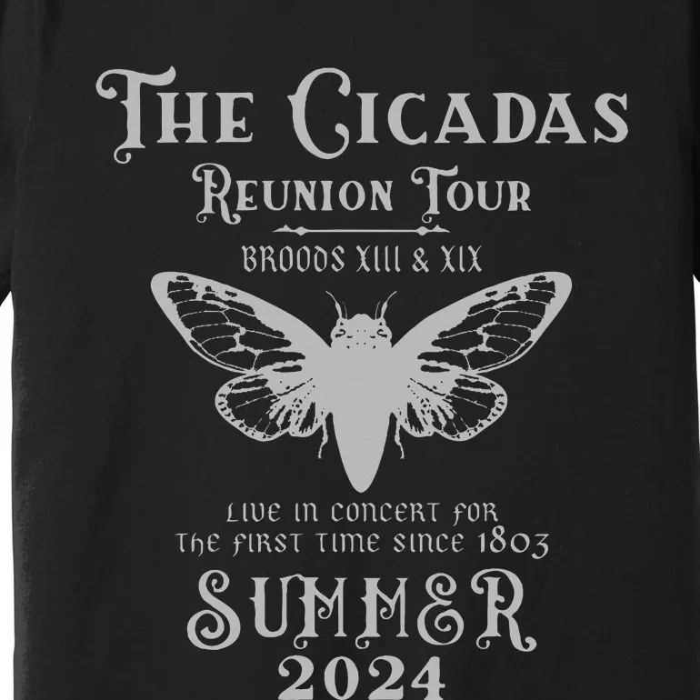 The Cicada Reunion U.S 2024 Cicada Concert Premium T-Shirt