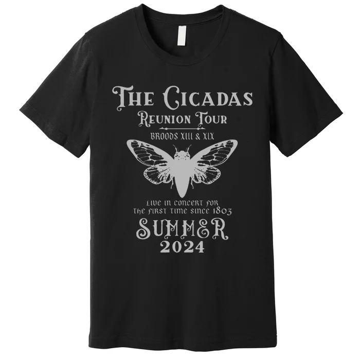 The Cicada Reunion U.S 2024 Cicada Concert Premium T-Shirt