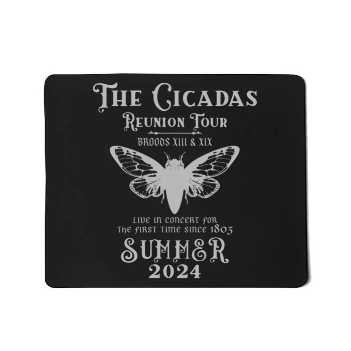 The Cicada Reunion U.S 2024 Cicada Concert Fest Lover Mousepad