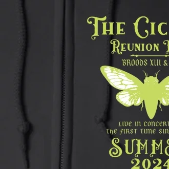 The Cicada Reunion U.S 2024 Cicada Concert Fest Full Zip Hoodie