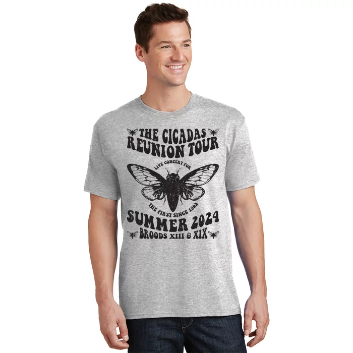 The Cicada Reunion U.S 2024 Concert Fest Lover Groovy T-Shirt