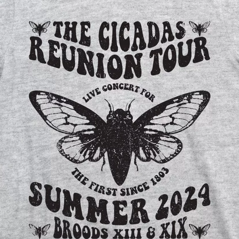 The Cicada Reunion U.S 2024 Concert Fest Lover Groovy T-Shirt