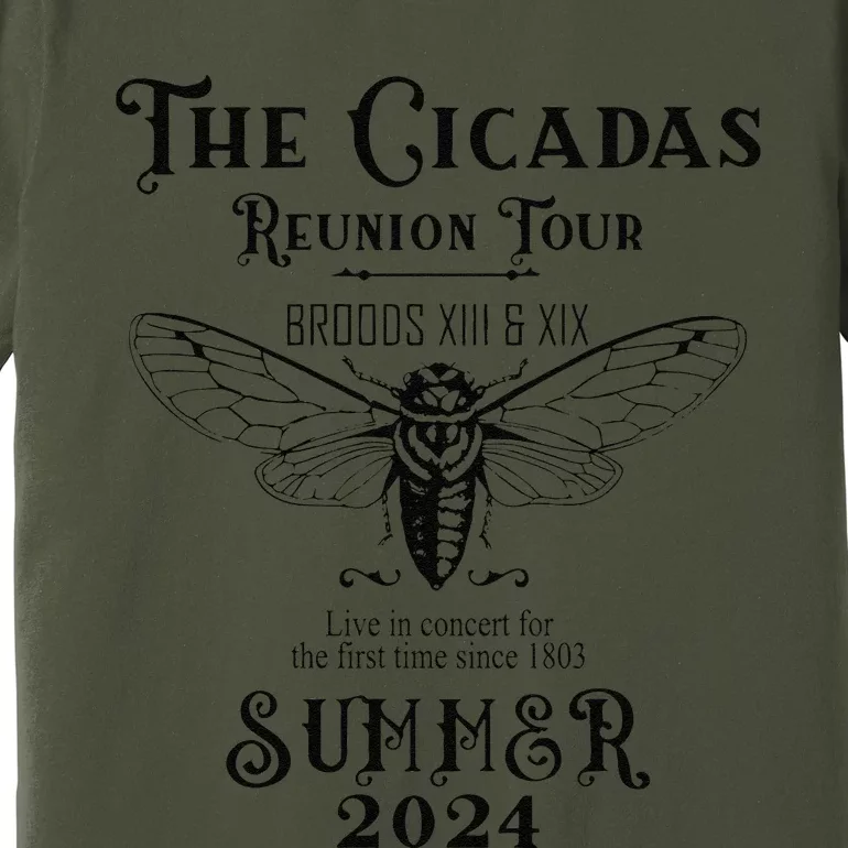 The Cicadas Reunion Summer 2024 Premium T-Shirt