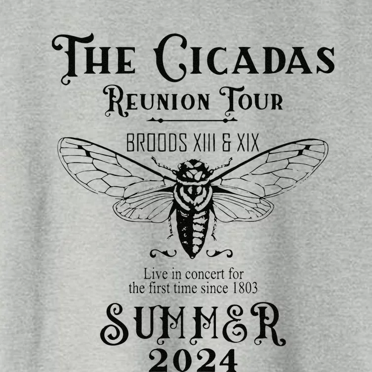 The Cicadas Reunion Summer 2024 Women's Crop Top Tee