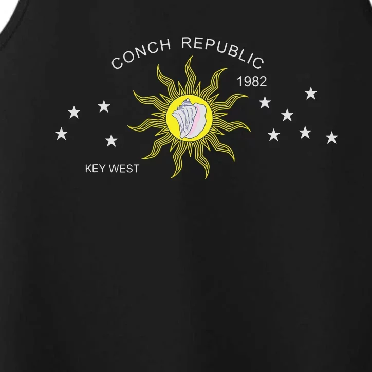 The Conch Republic Flag Performance Tank