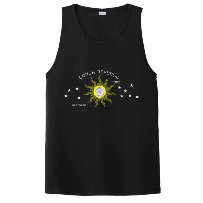 The Conch Republic Flag Performance Tank