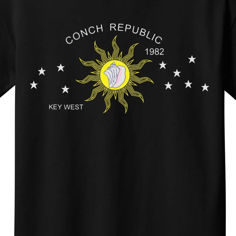 The Conch Republic Flag Kids T-Shirt