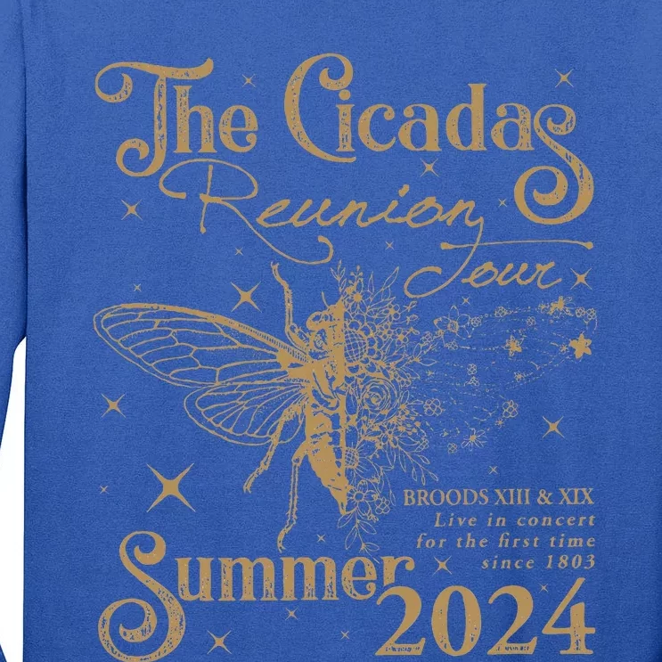 The Cicada Reunion U.S 2024 Cicadas Tall Long Sleeve T-Shirt