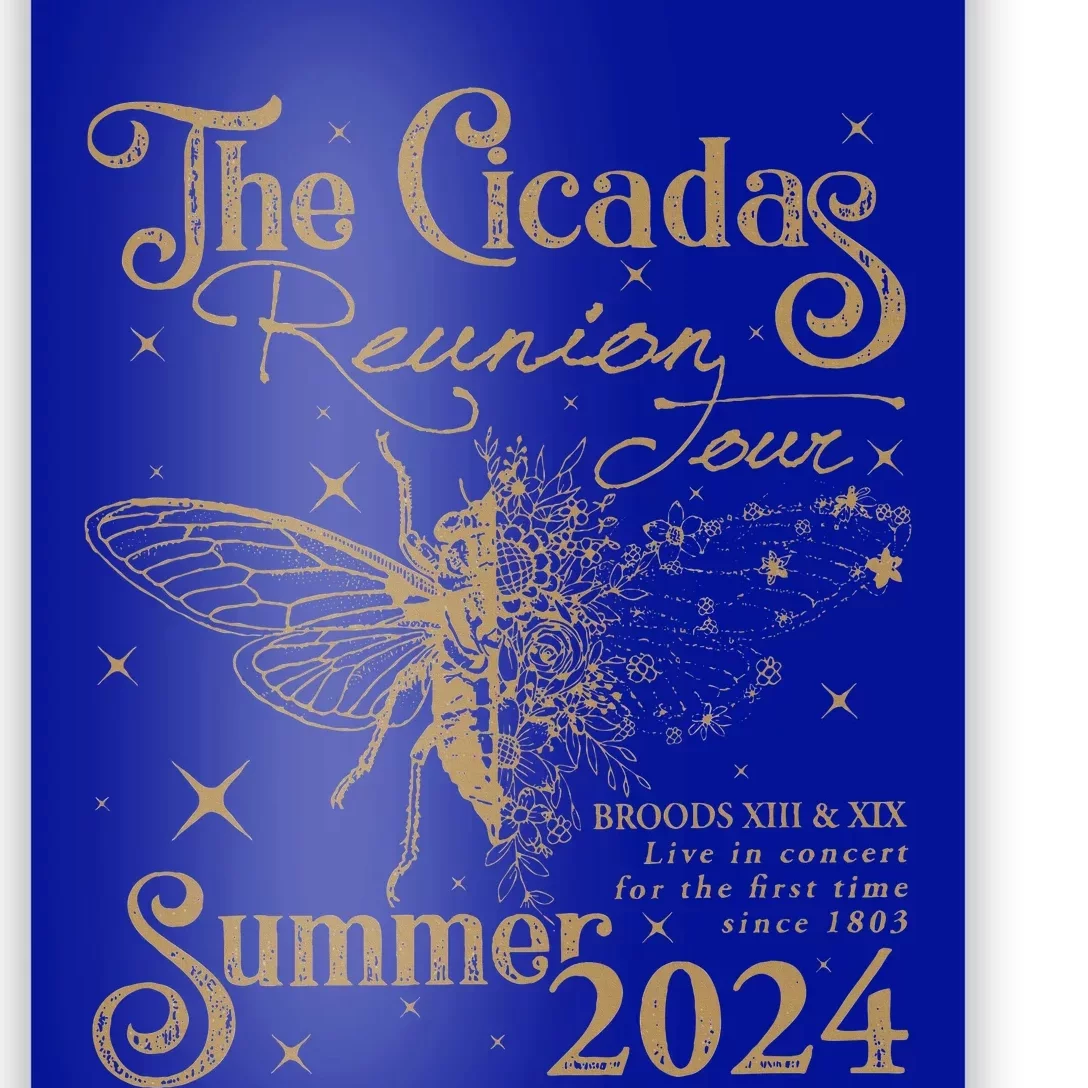 The Cicada Reunion U.S 2024 Cicadas Poster