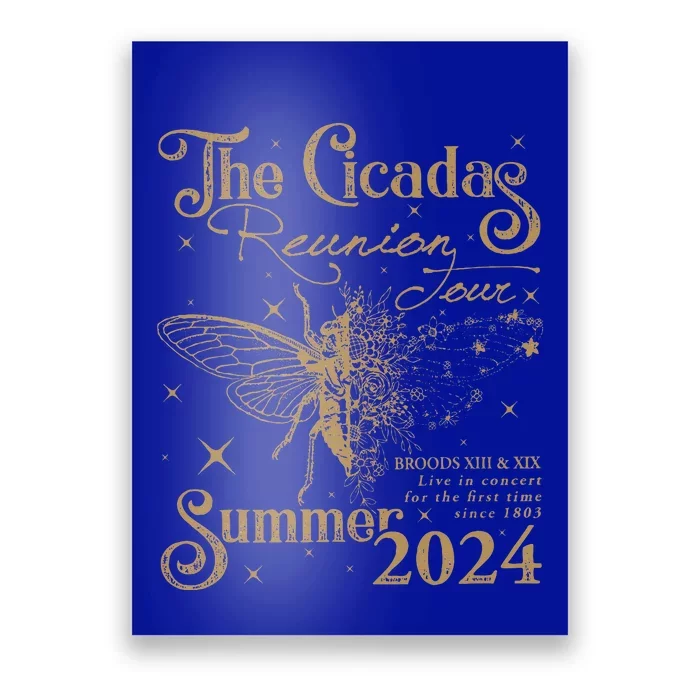 The Cicada Reunion U.S 2024 Cicadas Poster