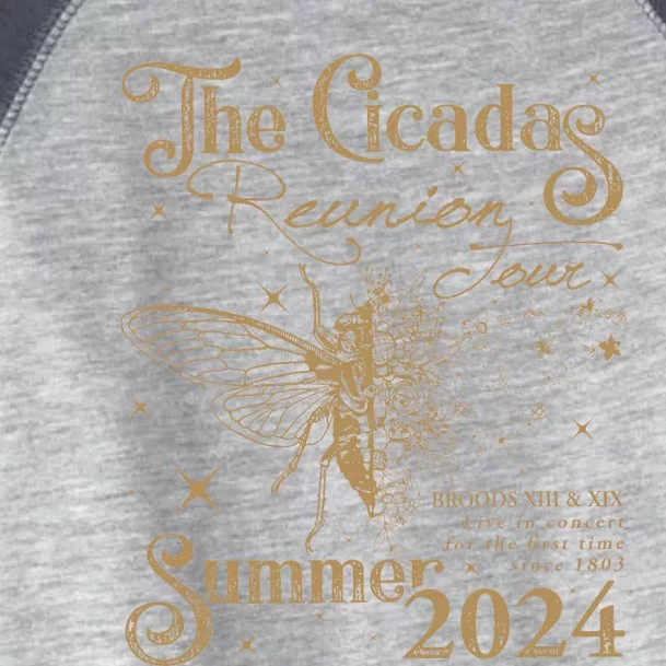 The Cicada Reunion U.S 2024 Cicadas Toddler Fine Jersey T-Shirt