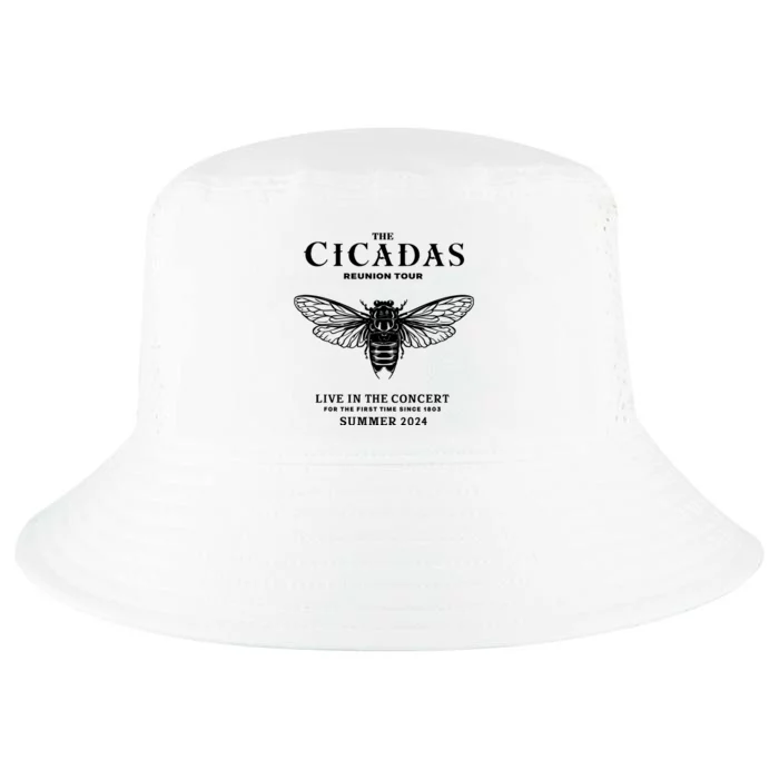 The Cicadas Reunion Tours 2024 Funny Cicadas Lover Cool Comfort Performance Bucket Hat