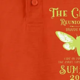 The Cicada Reunion U.S 2024 Cicada Concert Fest Lover Dry Zone Grid Performance Polo