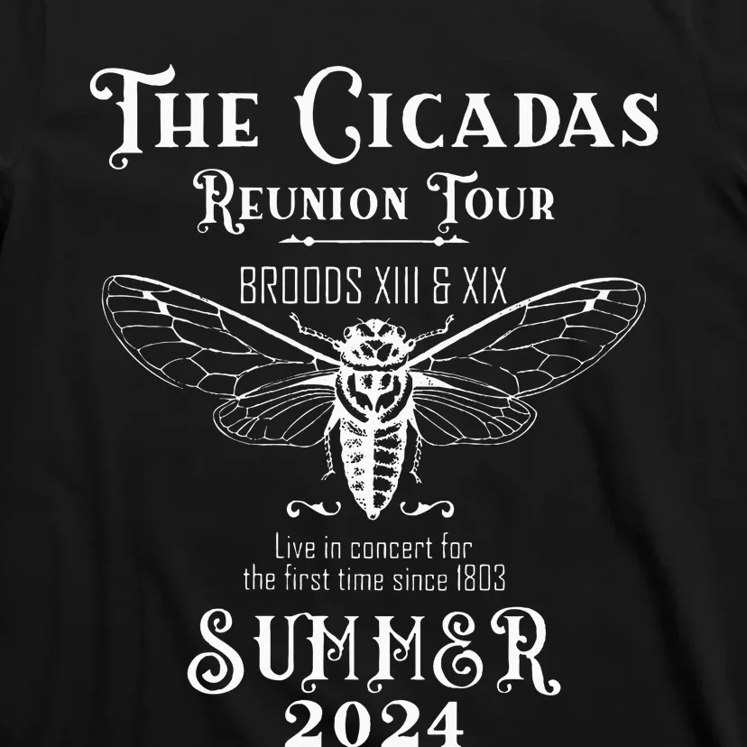 The Cicadas Reunion Summer 2024 T-Shirt