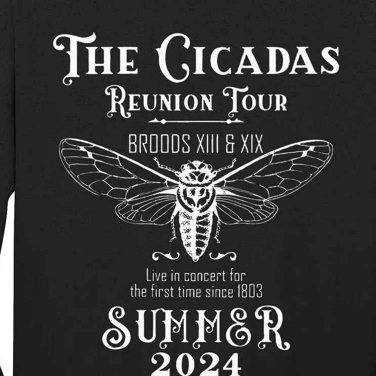 The Cicadas Reunion Summer 2024 Tall Long Sleeve T-Shirt