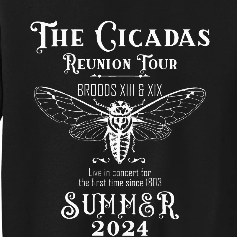 The Cicadas Reunion Summer 2024 Tall Sweatshirt