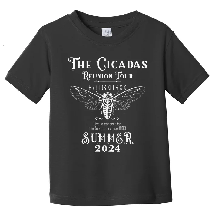 The Cicadas Reunion Summer 2024 Toddler T-Shirt