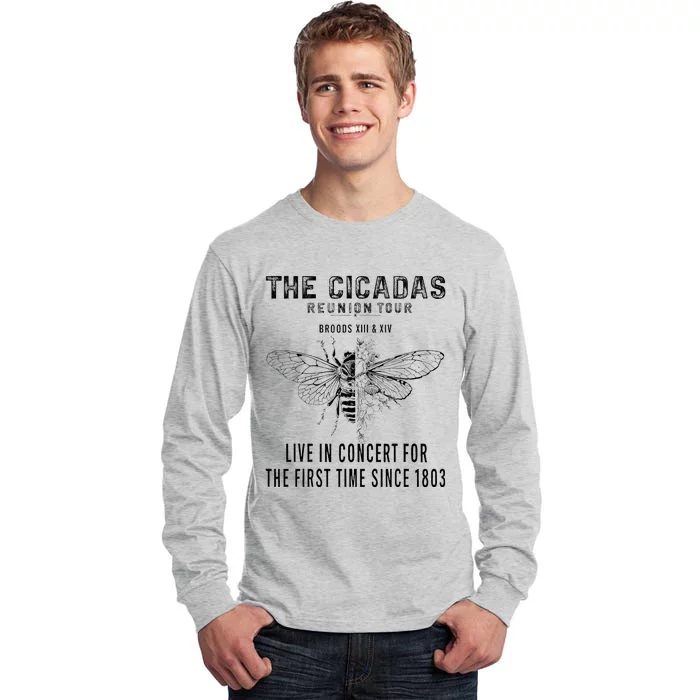 The Cicadas Reunion Summer 2024 Cicada Tall Long Sleeve T-Shirt