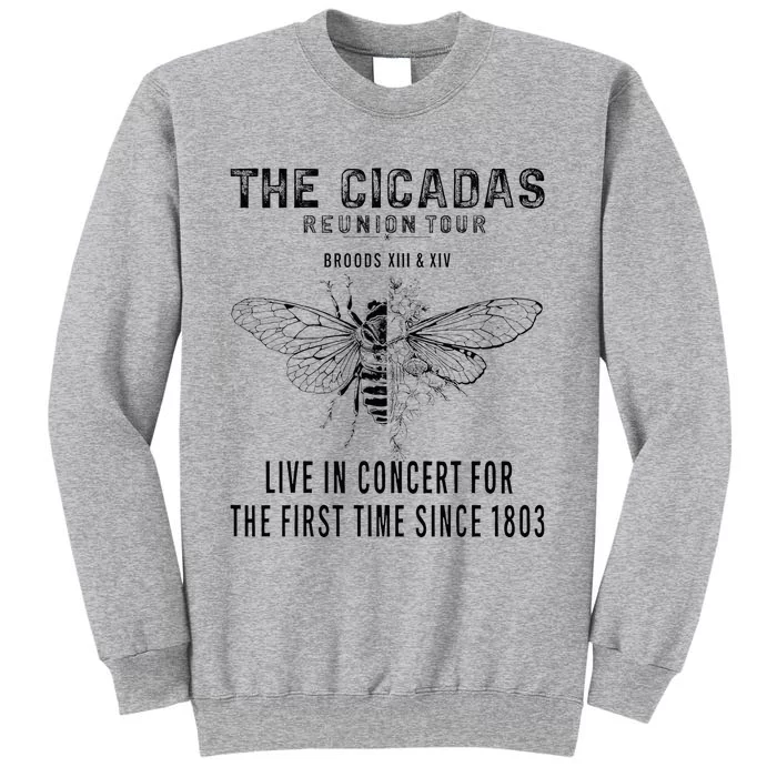 The Cicadas Reunion Summer 2024 Cicada Tall Sweatshirt