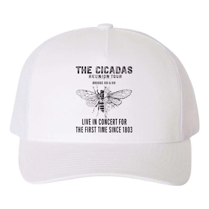 The Cicadas Reunion Summer 2024 Cicada Yupoong Adult 5-Panel Trucker Hat