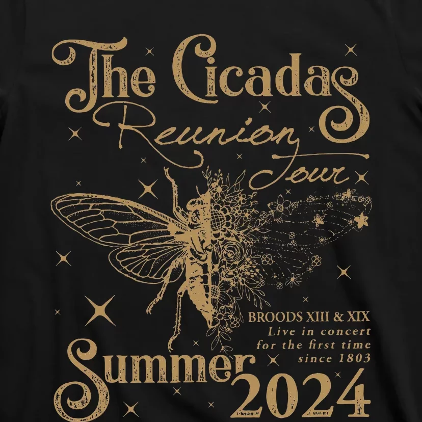 The Cicada Reunion U.S 2024 Cicadas Concert Fest T-Shirt