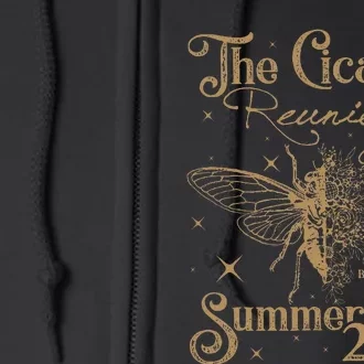 The Cicada Reunion U.S 2024 Cicadas Concert Fest Full Zip Hoodie