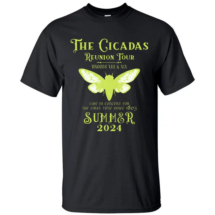 The Cicada Reunion U.S 2024 Cicada Tall T-Shirt