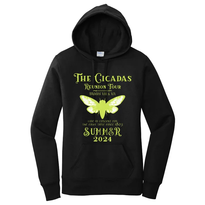 The Cicada Reunion U.S 2024 Cicada Women's Pullover Hoodie