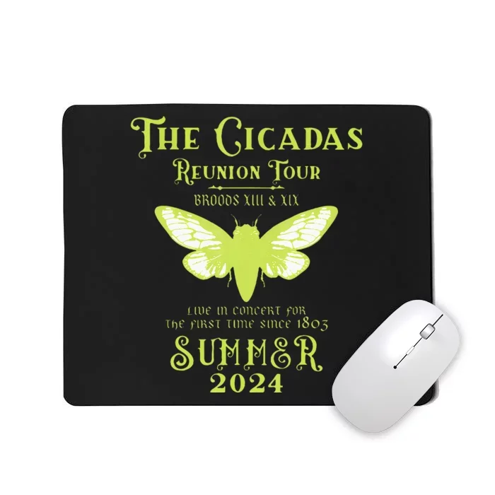 The Cicada Reunion U.S 2024 Cicada Mousepad