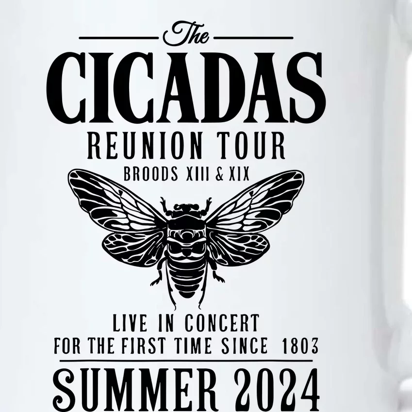 The Cicadas Reunion Tou.R Broods Xiii And Xix Summer 2024 Black Color Changing Mug