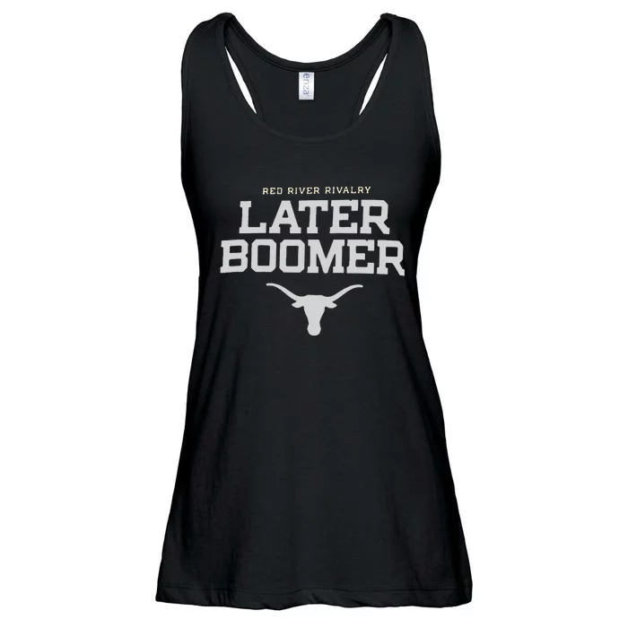 Texas Champion Red River Rivalry Slogan Longhorns Ladies Essential Flowy Tank