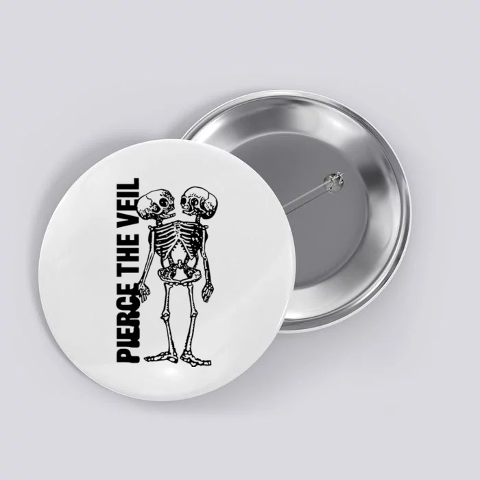 Tan Conjoined Skeleton Button