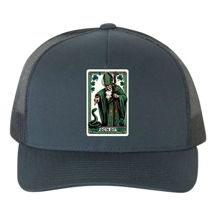 Tarot Card St Patricks Day Gon Git St Patrick Yupoong Adult 5-Panel Trucker Hat