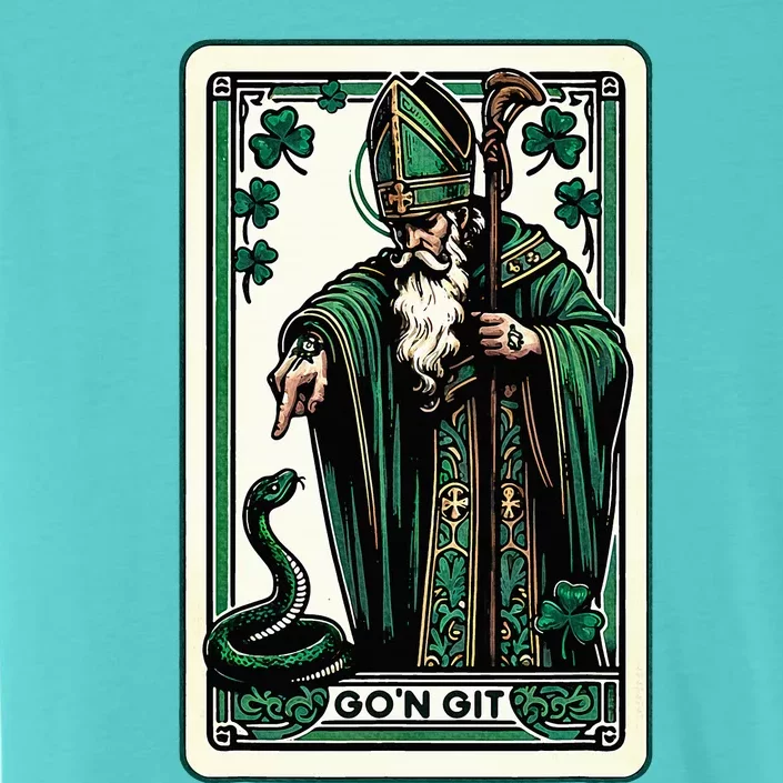 Tarot Card St Patricks Day Gon Git St Patrick ChromaSoft Performance T-Shirt