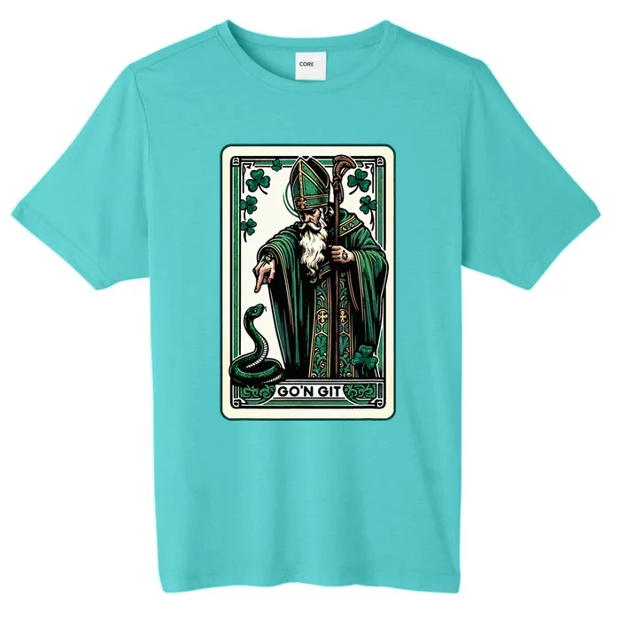 Tarot Card St Patricks Day Gon Git St Patrick ChromaSoft Performance T-Shirt