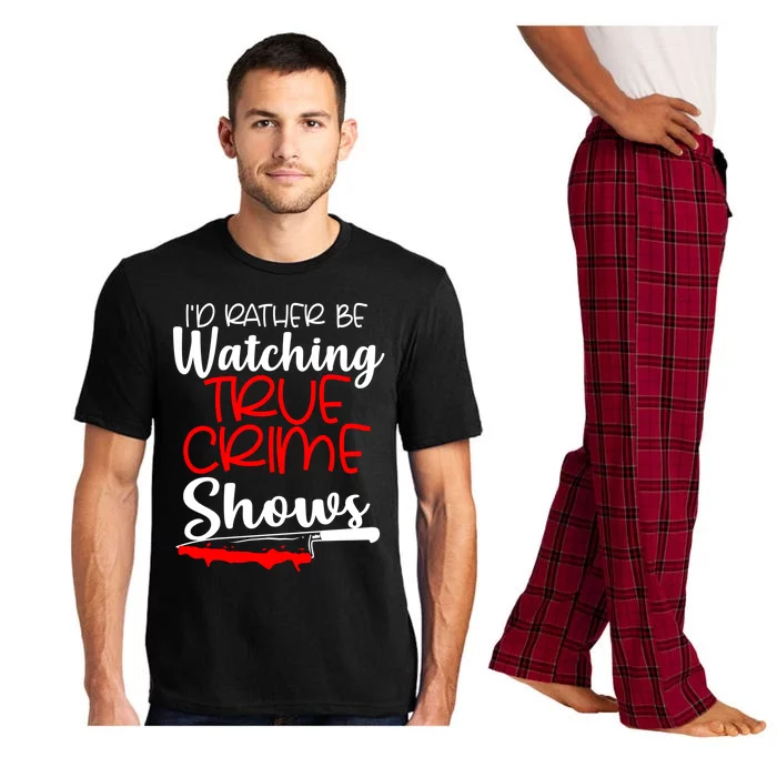 True Crime Show Fan Gift Pajama Set