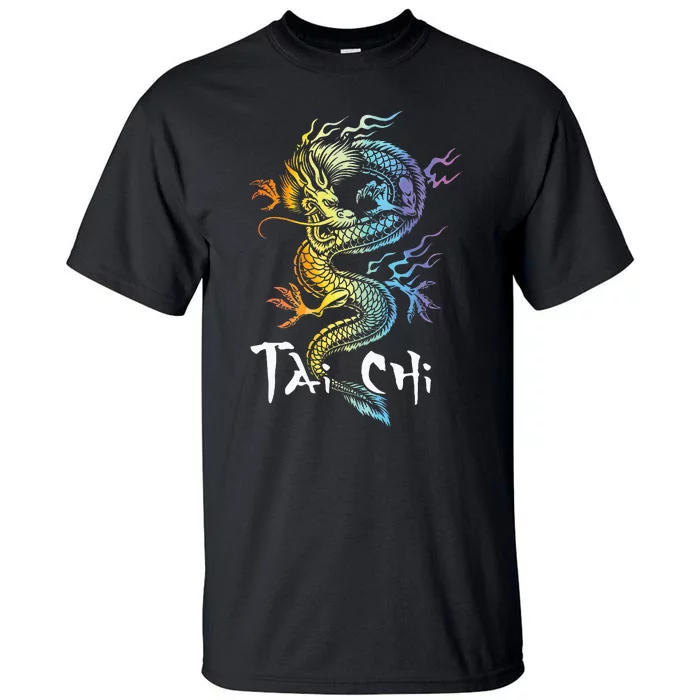 Tai Chi Spiritual Wellness Meditation Qi Gong Instructor Tall T-Shirt