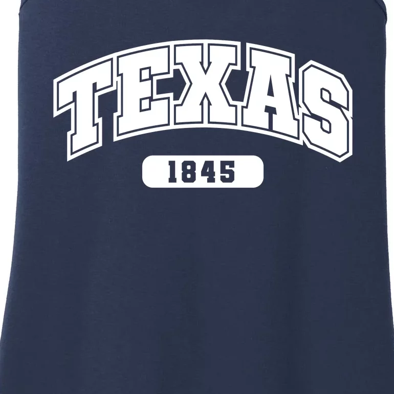 Texas Collegiate Style 1845 Ladies Essential Tank