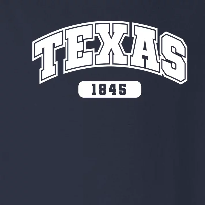 Texas Collegiate Style 1845 Toddler Long Sleeve Shirt