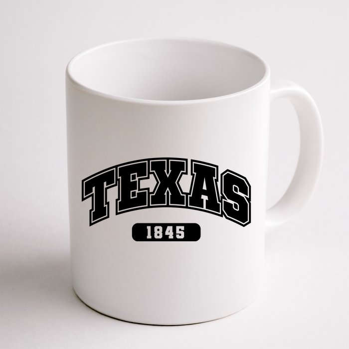 Texas Collegiate Style 1845 Front & Back Coffee Mug