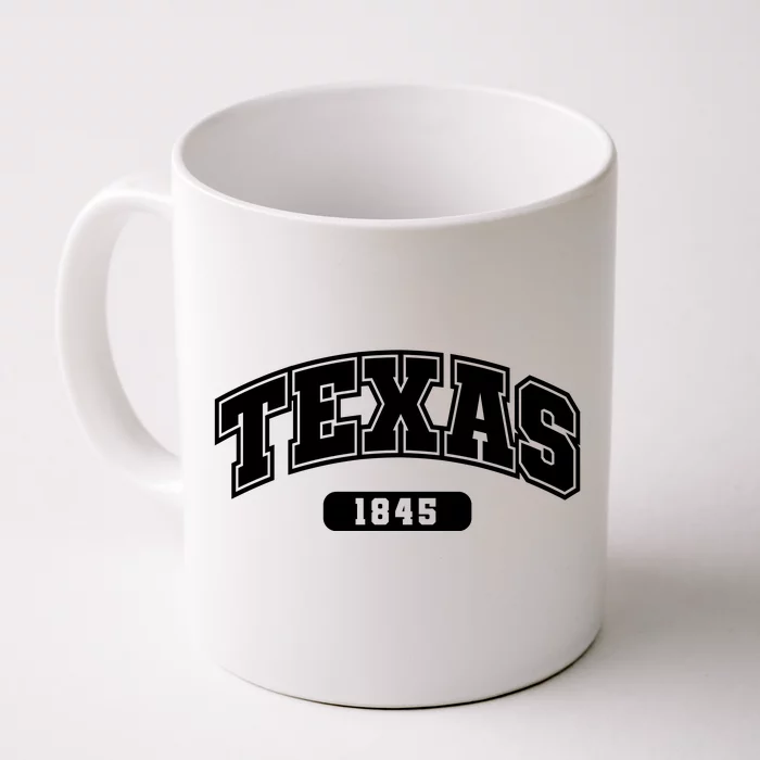 Texas Collegiate Style 1845 Front & Back Coffee Mug