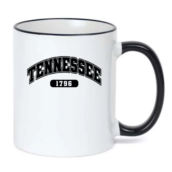 Tennessee Collegiate Style 1796 Black Color Changing Mug