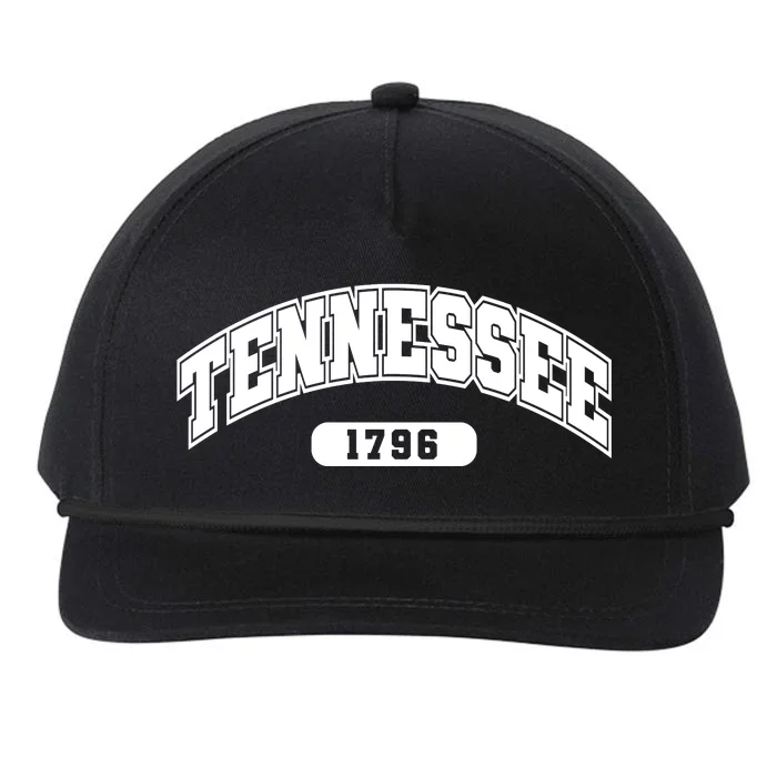 Tennessee Collegiate Style 1796 Snapback Five-Panel Rope Hat