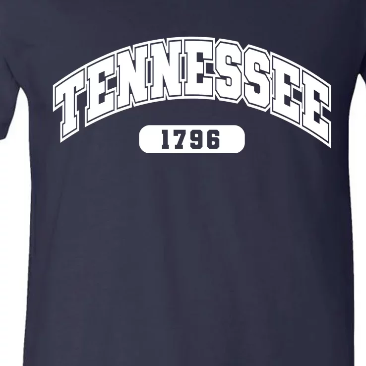 Tennessee Collegiate Style 1796 V-Neck T-Shirt