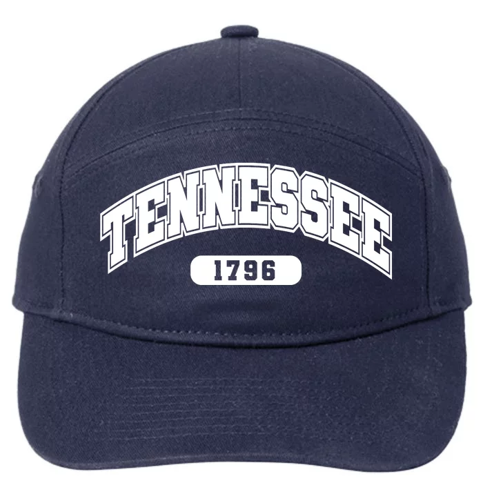 Tennessee Collegiate Style 1796 7-Panel Snapback Hat