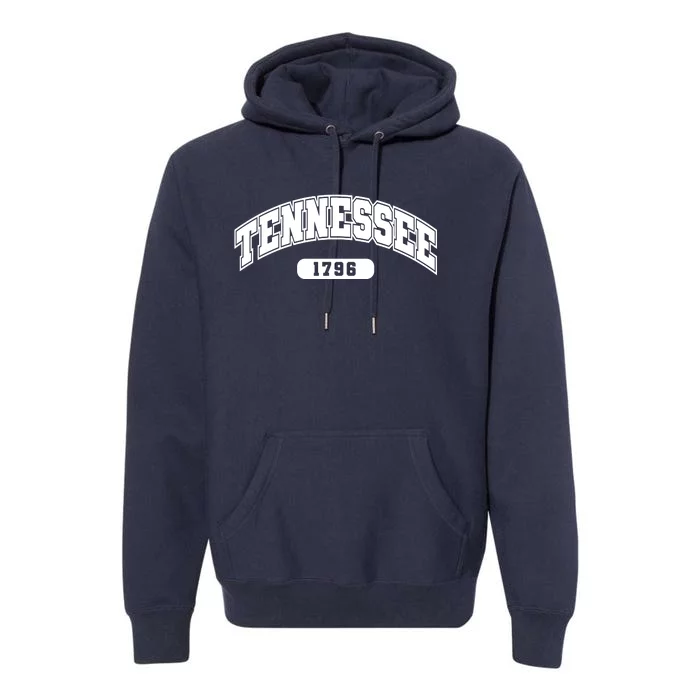 Tennessee Collegiate Style 1796 Premium Hoodie