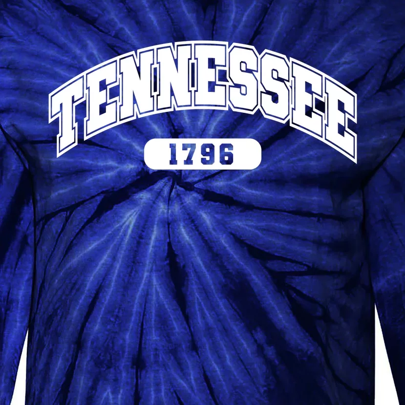 Tennessee Collegiate Style 1796 Tie-Dye Long Sleeve Shirt