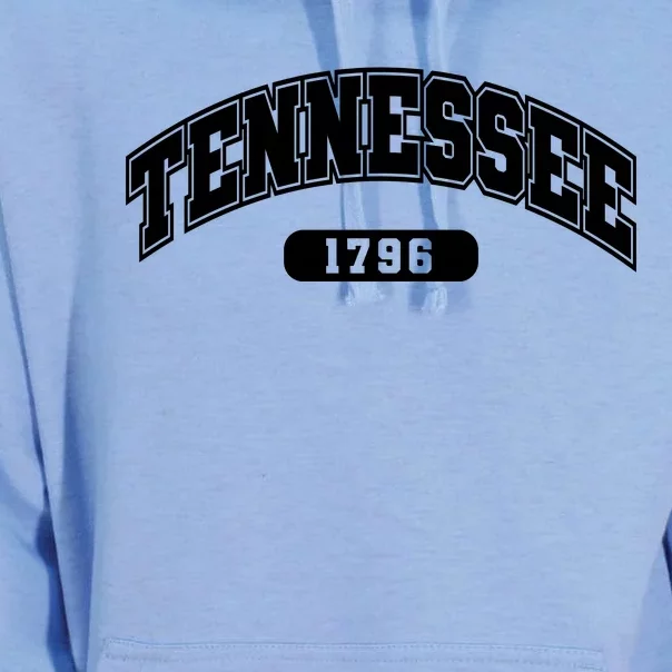 Tennessee Collegiate Style 1796 Unisex Surf Hoodie