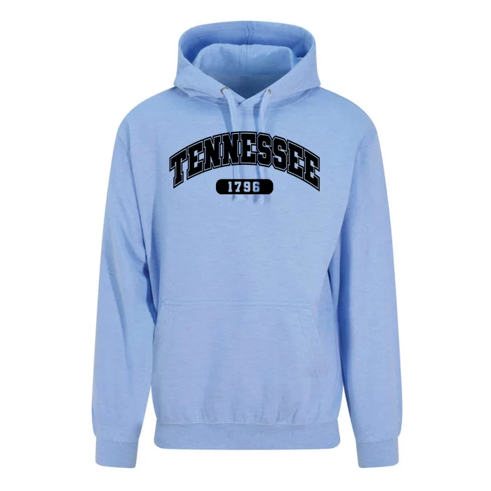 Tennessee Collegiate Style 1796 Unisex Surf Hoodie