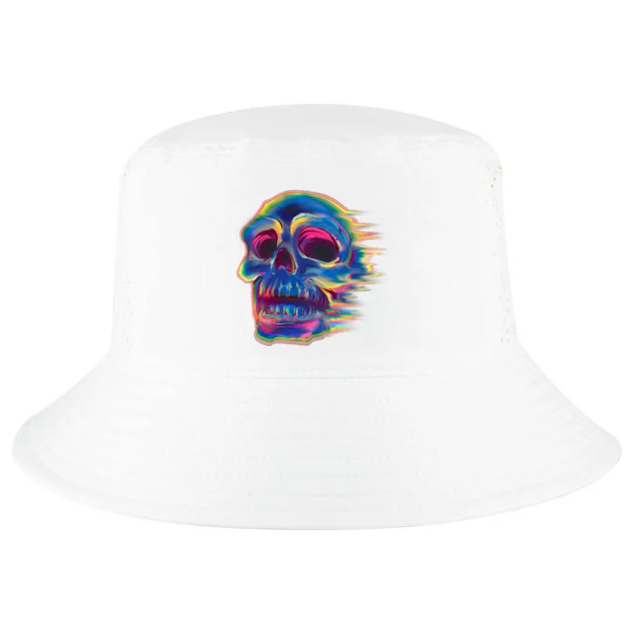 Trippy Colorful Skull Cool Comfort Performance Bucket Hat